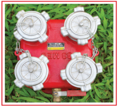 Họng tiếp nước 4 cửa