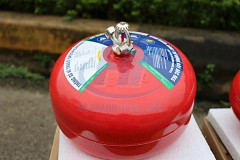 Bình bột chữa cháy tự động ABC 6kg-8kg (Bình cầu)