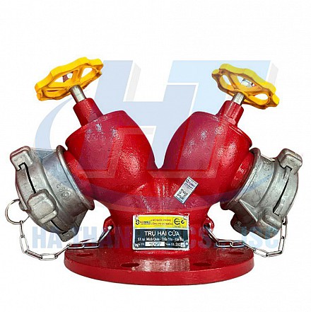 Trụ nước chữa cháy 2 cửa