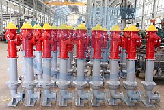 Trụ nước chữa cháy 3 cửa