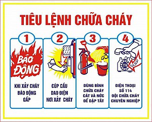 14 biện pháp phòng cháy, chữa cháy và kỹ năng thoát nạn khi cháy nhà cao tầng