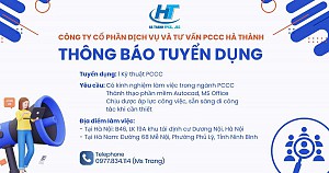 [TUYỂN DỤNG] - KỸ THUẬT PHÒNG CHÁY CHỮA CHÁY